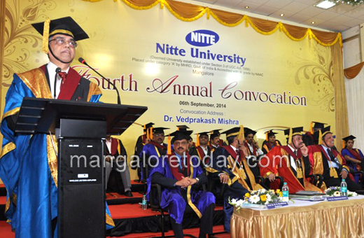 4th convocation of Nitte University 